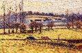 meadow at bazincourt Camille Pissarro scenery